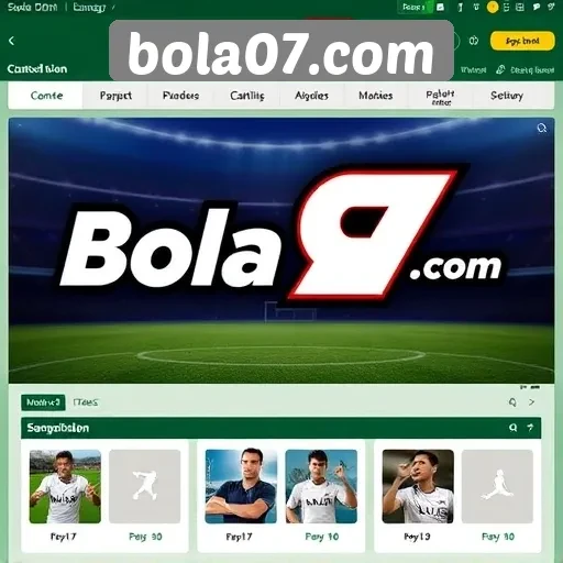 Mengenal Situs Game Bola07 sebagai Platform Olahraga Digital